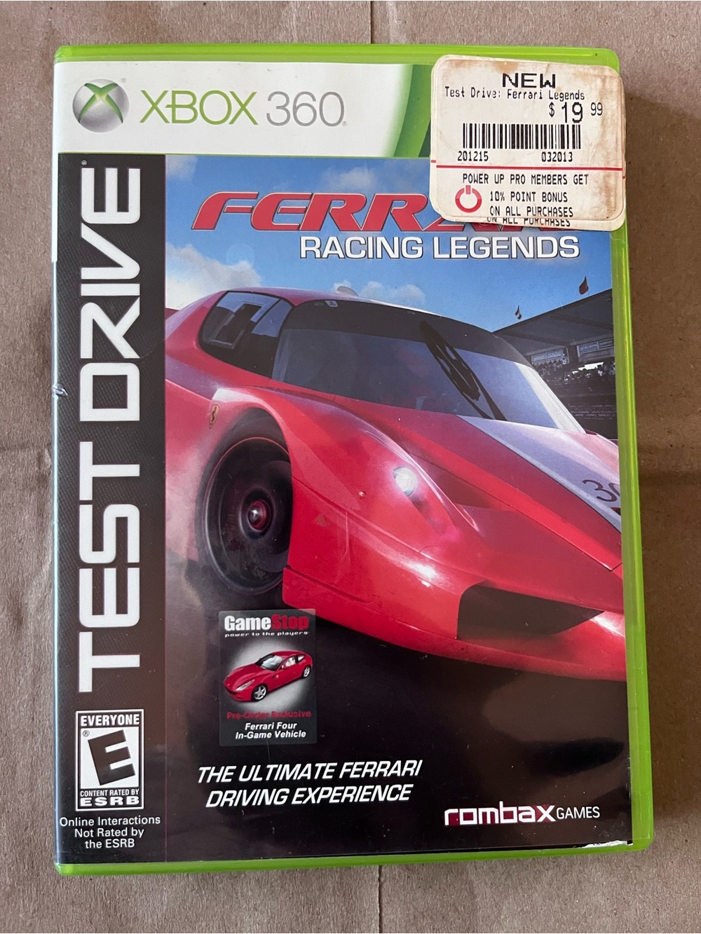 Test Drive: Ferrari Racing Legends (Red) - Xbox 360